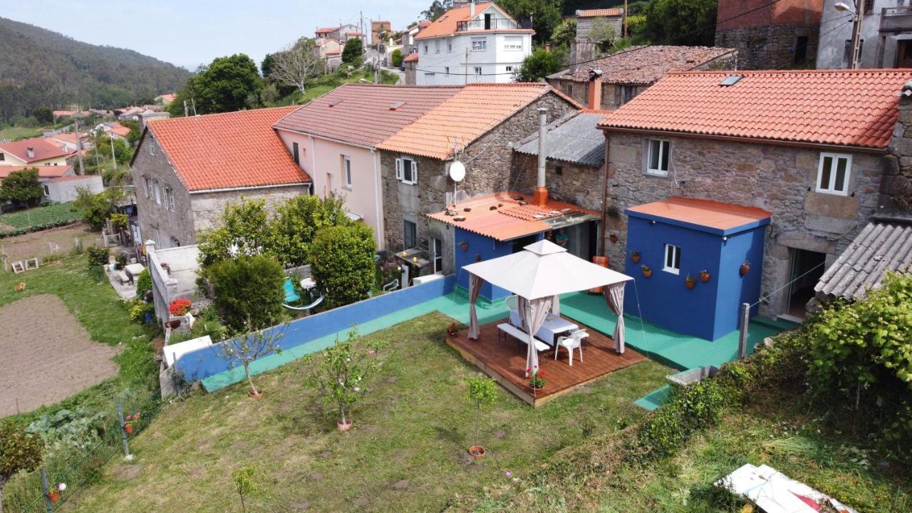 Casa Do Cucharro En Playa De Soesto, Laxe Villa Exterior foto